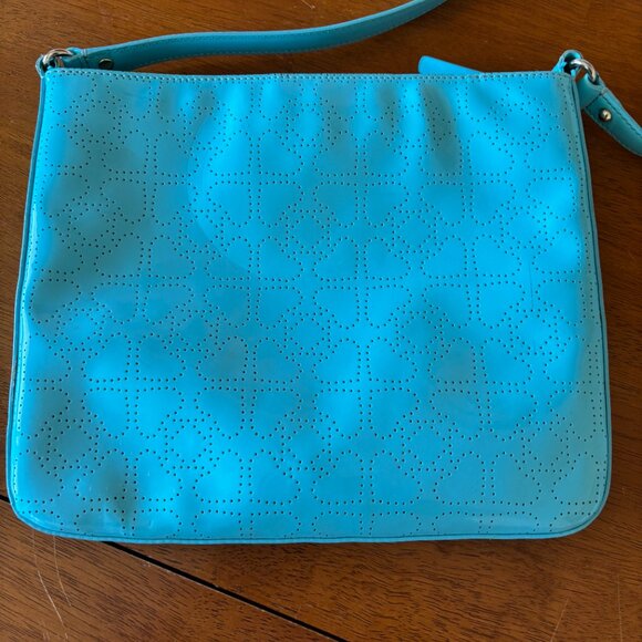 Kate Spade Large Swingpack Crossbody Teal Blue New without tags - Picture 7 of 7